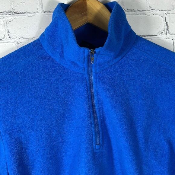Patagonia Worn Wear Women's Micro D 1/4-Zip Fleece Pullover size M Medium Blue - Picture 11 of 16